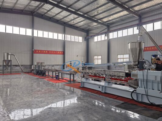 Ligne de production de granulation de torons à refroidissement par eau TPR TPE 500KG/H