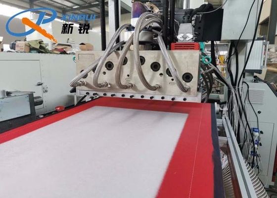 textile tissé de 175mm non faisant la machine avec le contrôle de PLC