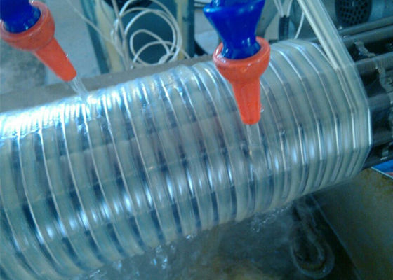 tuyau en plastique de tuyau en spirale flexible de 380V 10T faisant la machine