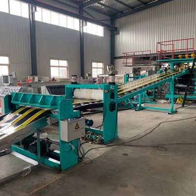 panneau en plastique de avertissement de LDPE de tuile de câble de 3mm faisant la machine
