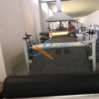 plancher Mat Making Machine de coussin de bobine de PVC de 15m