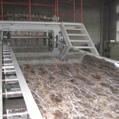 Panneau de PVC du contreplaqué 2.0g/Cm3 faisant la machine pour la feuille de marbre