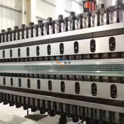 250kw machine creuse simple de feuille de la vis 18mm pp