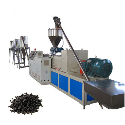 granule en plastique de PVC de ventilateur 0.5MPa faisant la machine