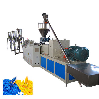 Granule 20m3 en plastique jumeau de la boudineuse à vis 15m faisant la machine