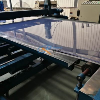 Machine transparente 3mm rigide résistante de vieillissement de panneau de PVC