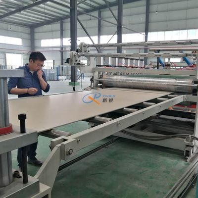 Double panneau de mousse de PVC de la vis WPC faisant la machine