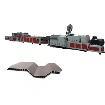 Machine de PVC ASA Hollow Roofing Sheet Manufacturing