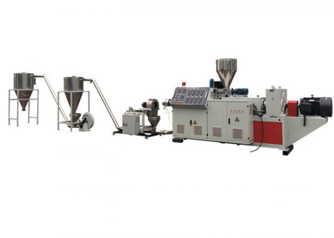 Granule en plastique réutilisé de PVC de pelletisation en plastique faisant la machine