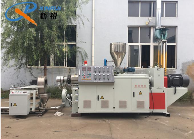 Granule en plastique réutilisé de PVC de pelletisation en plastique faisant la machine
