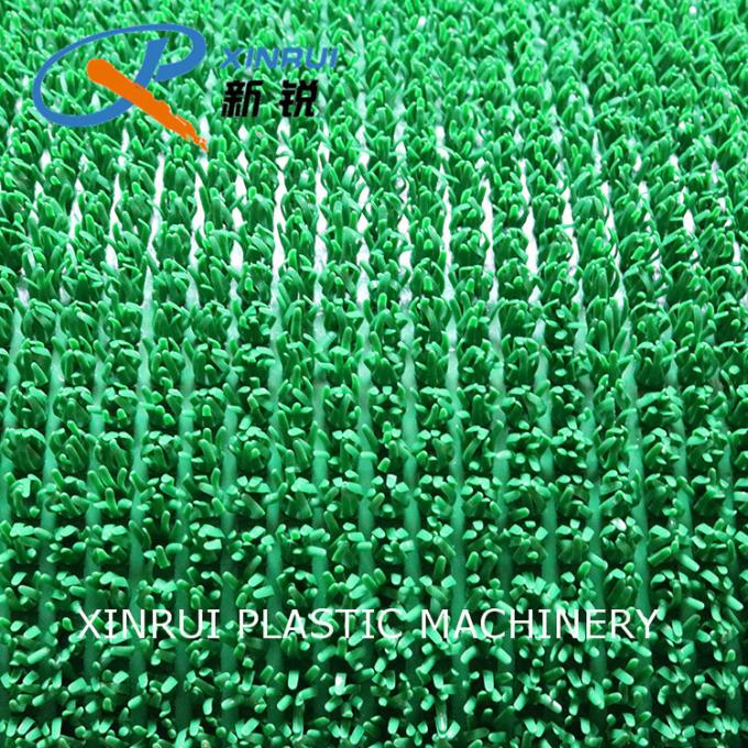 Le CE a approuvé le plancher artificiel Mat Making Machine d'herbe de PE en plastique de HDPE de LDPE